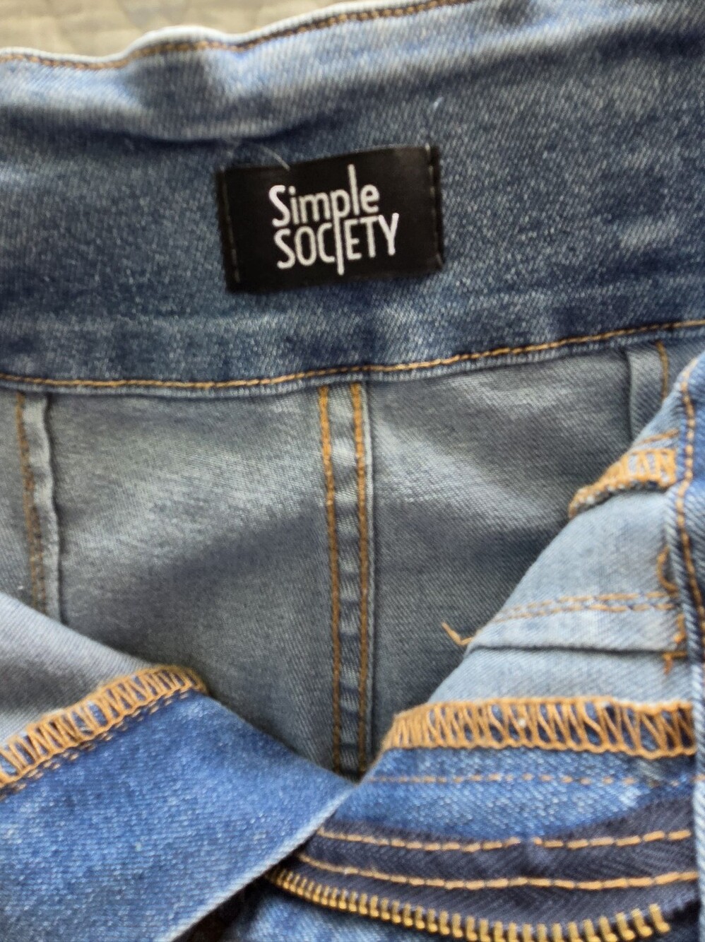 Boho High Waist Wide Leg Jeans! - Picture 2 of 12
